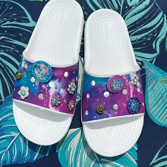 Womens crocs mens 6 w 8 worn once - Picture 3 of 8